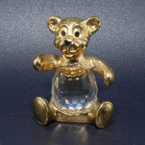 Lencia Austria | Star Collection crystal figure Seated Bear